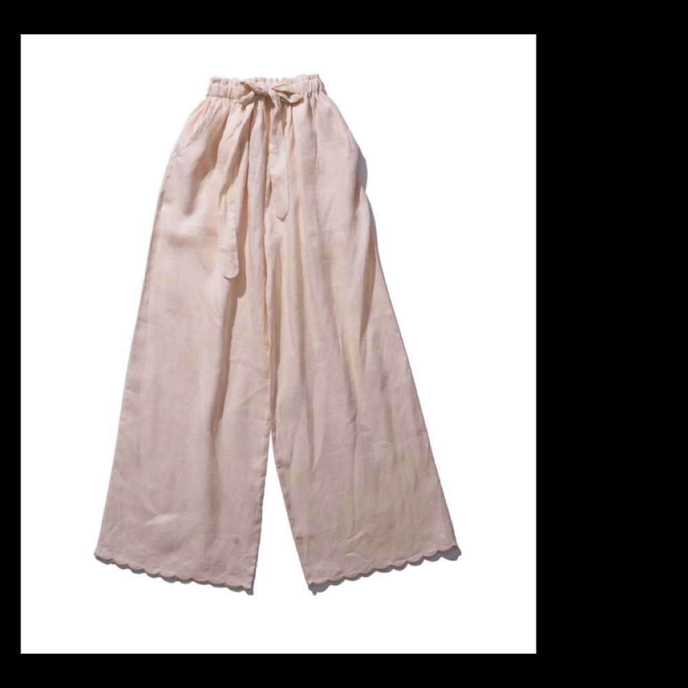 Innika Choo Helen Back Pana Pana Beige Pants